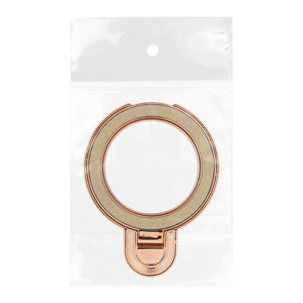 e953a3c8593044fc1c21f2d9e0af525e Phone stand CIRCLE GLITTER - stick-on - gold