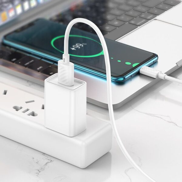 Cable USB A to USB C Hoco 3A 2 m X88 white