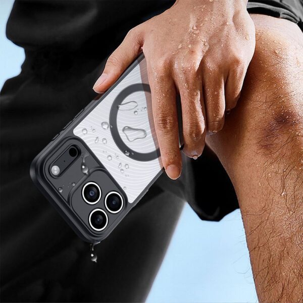f8ebfc7f7edbfcf6d10fed348cff40d9 DUX DUCIS case AIMO MAG compatible with MagSafe for IPHONE 17 PRO MAX black