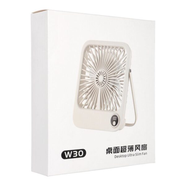 Desk fan with adjustable stand W30 purple