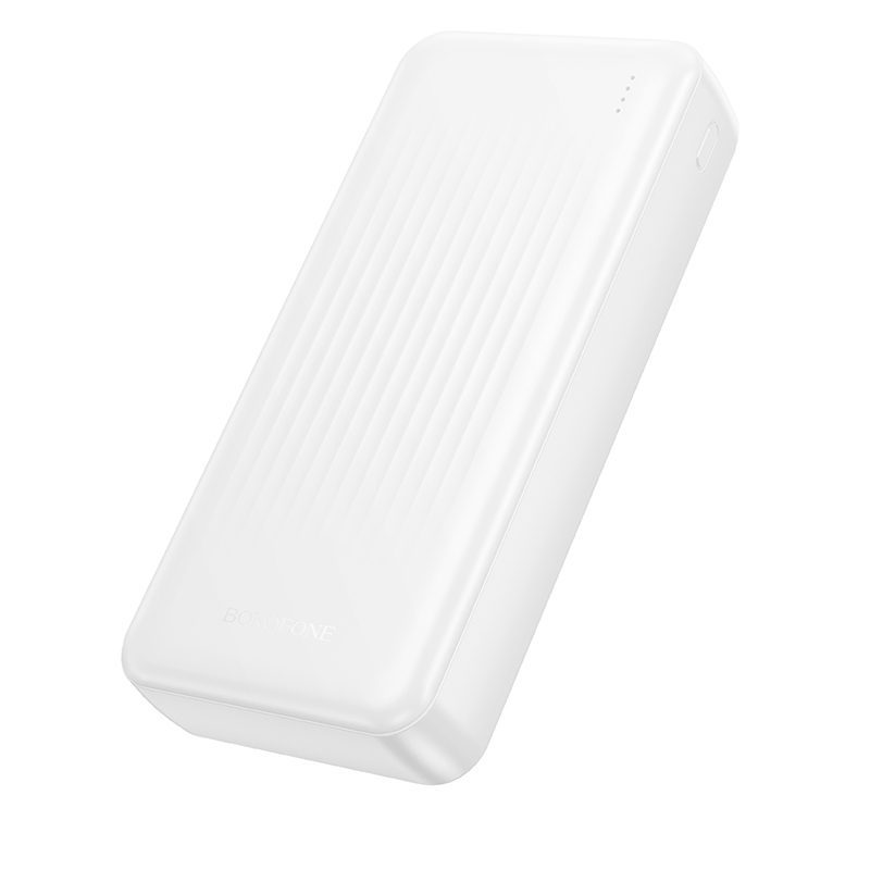 foto_add-321182 Borofone Power Bank 20000mAh BJ80A Clever - 2xUSB + Type C - QC 3.0 22,5W + PD 20W white