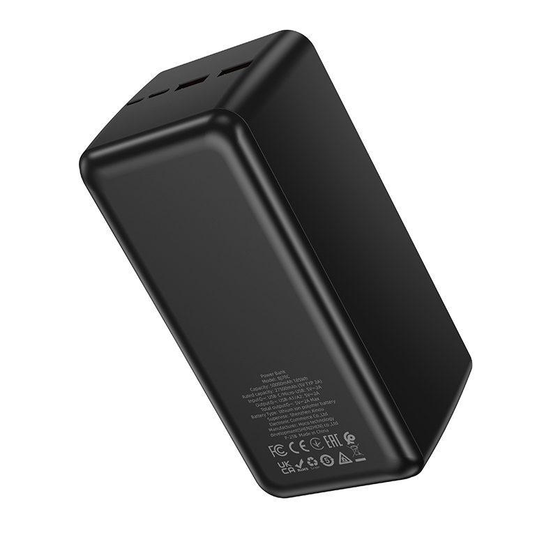 foto_add-321261 Borofone Power Bank 50000mAh BJ80C Clever - 2xUSB + Type C - QC 3.0 22,5W PD 20W black