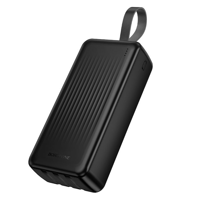 foto_add-321264 Borofone Power Bank 30000mAh BJ79B Clever - USB - with Type C and Lightning cables black