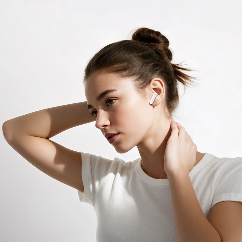 Borofone TWS Bluetooth Earphones FQ12 Nice black