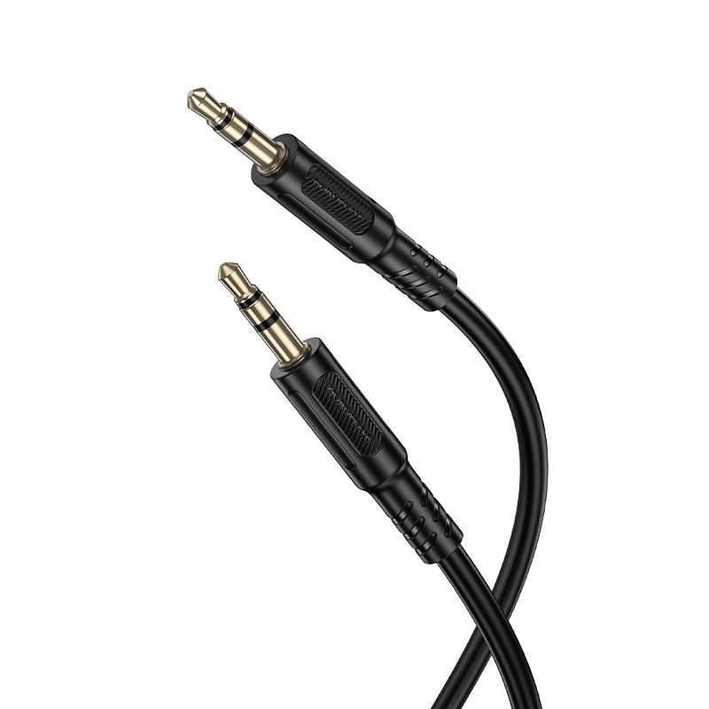 Borofone Cable AUX BL25 Nice - jack 3,5mm to jack 3,5mm - 1 metre black