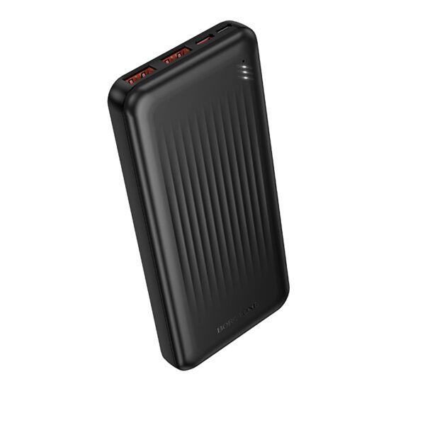 product-103023 Borofone Power Bank 10000mAh BJ80 Clever - 2xUSB + Type C - QC 3.0 22,5W PD 20W black