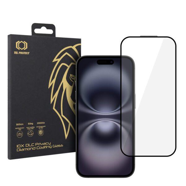 product-103606 Tempered glass Tel Protect 10X HD DLC Diamond Coating for Iphone 16