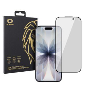 Tempered glass Tel Protect 10X Privacy DLC Diamond Coating for Iphone 16 Pro/17