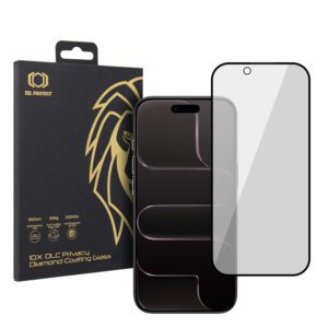 Tempered glass Tel Protect 10X Privacy DLC Diamond Coating for Iphone 17 Air