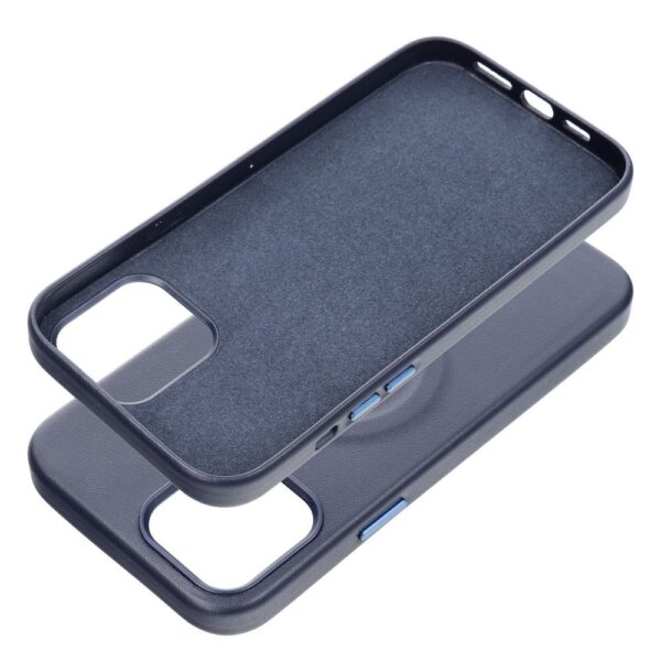ROAR case LEATHER MAG compatible with MagSafe for IPHONE 12 Pro Max navy