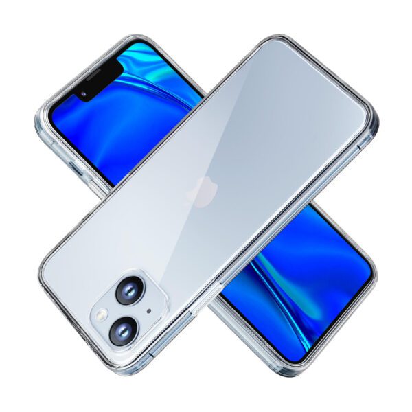 112090_2 Case for iPhone 14 silicone from the 3mk Clear Case series - transparenteng