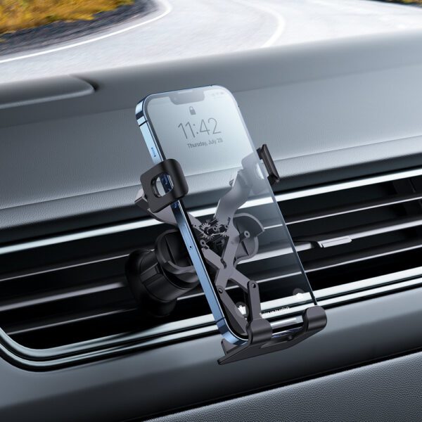 [AFTER RETURN] Baseus gravity air vent car phone holder (Air Outlet Version) black (SUWX010001)eng