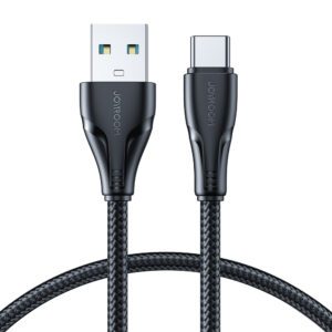 Joyroom Surpass Series A11 USB-A / USB-C 3A cable 0.25 m - blackeng