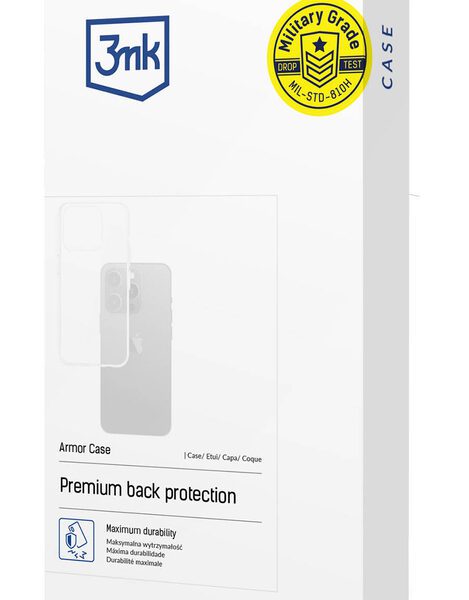 148428_2 3mk Armor Case for Samsung Galaxy A04e - transparenteng