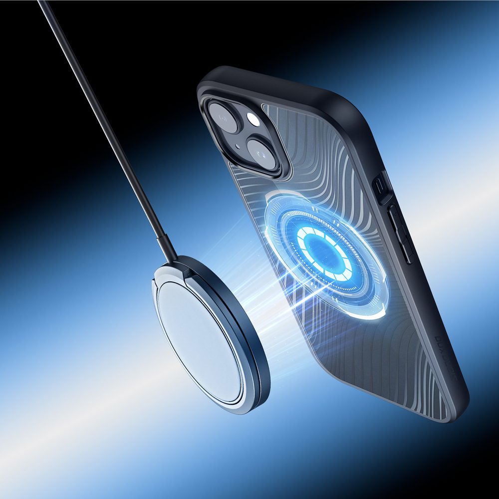 Armored case for iPhone 15 with MagSafe Dux Ducis Aimo Mag - blackeng