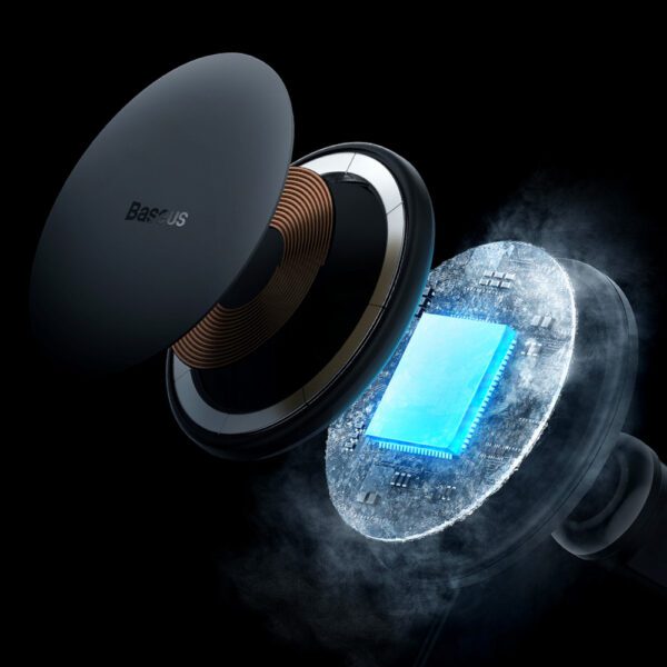 [RETURNED ITEM] [RETURNED ITEM] MagSafe 15W USB C 25W Baseus CW01 inductive car charger - blackeng