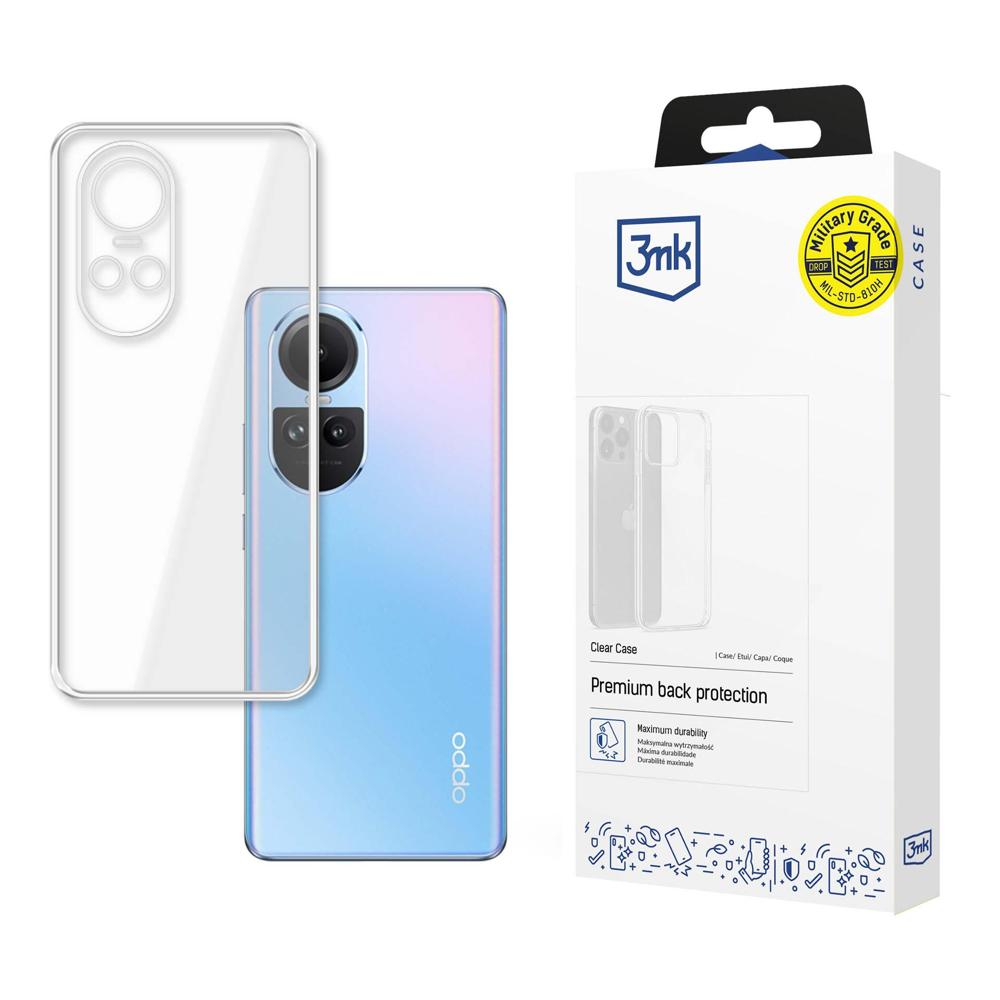166688_1 3mk Clear Case for Oppo Reno 10 (CPH2531) / Pro - transparenteng