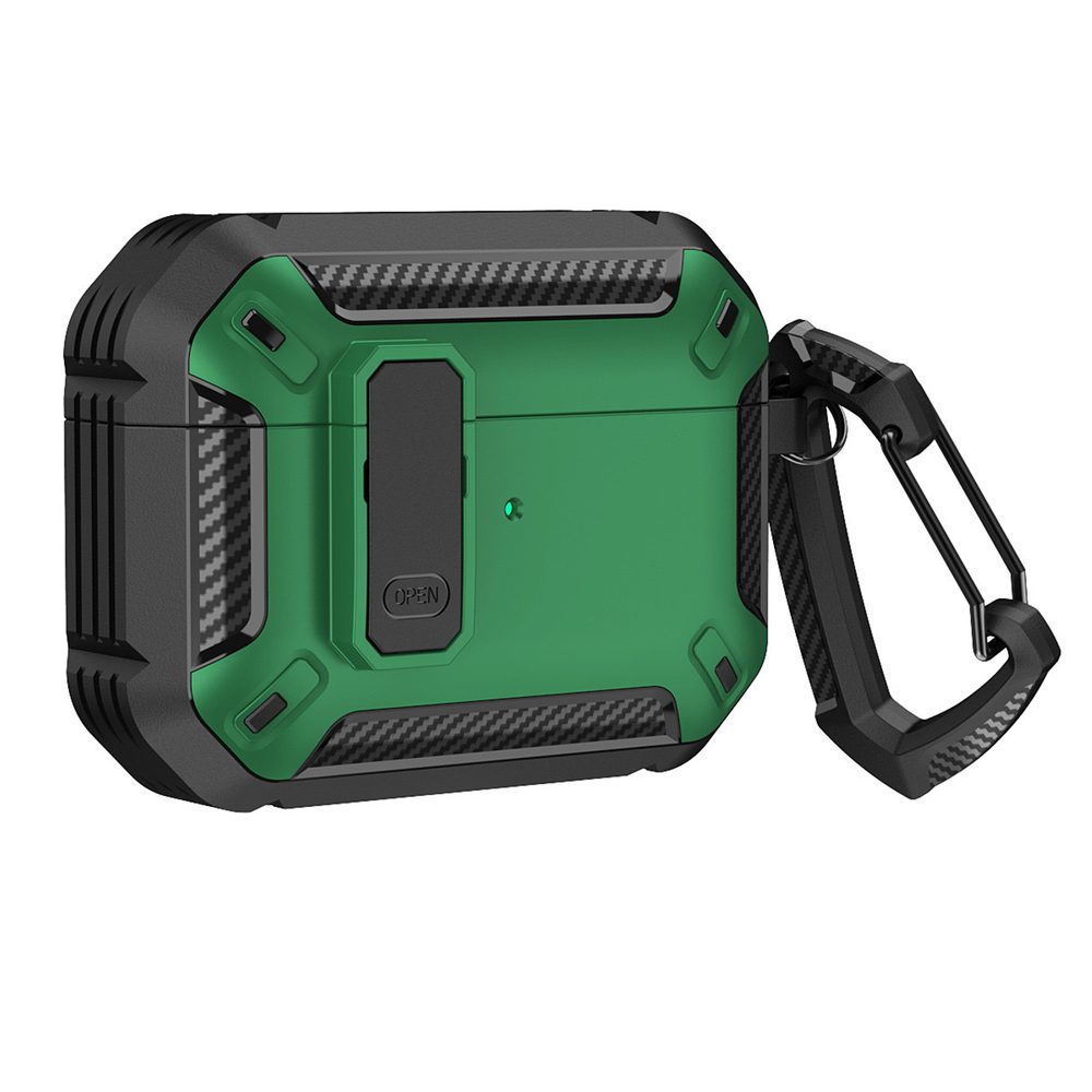 Airpods 4 Armor Case with Carabiner - Greeneng