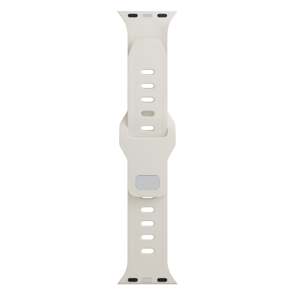 3mk Silicone Watch Strap for Apple Watch 38/40/41 mm - whiteeng