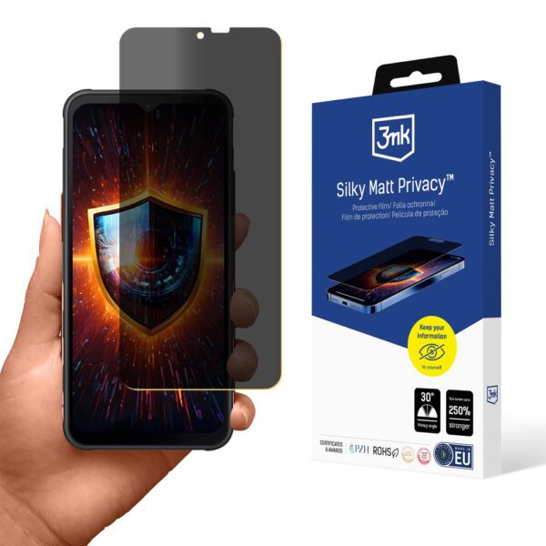 3mk Silky Matt Privacy Privacy Screen Protector for Samsung Galaxy XCover 7eng