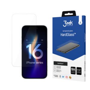 181199_1 Tempered glass 3mk HardGlass for iPhone 16 Pluseng