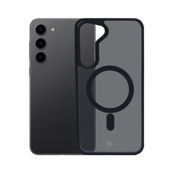 181443_9 3mk Smoke MagCase for Samsung Galaxy S23 5G - Blackeng