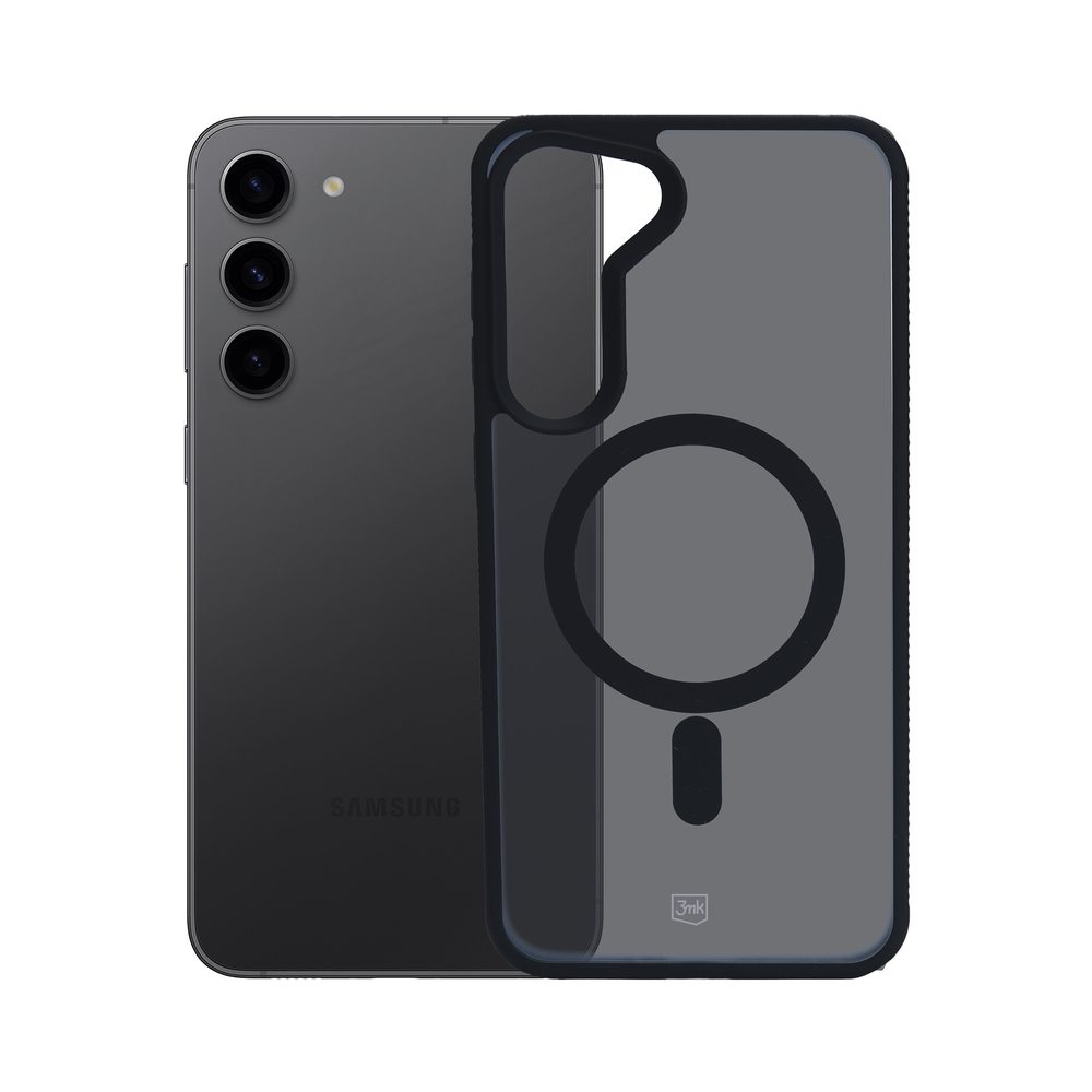 181443_9 3mk Smoke MagCase for Samsung Galaxy S23 5G - Blackeng