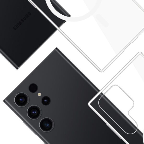 3mk Clear MagCase for Samsung Galaxy S24 Ultra - transparenteng