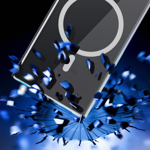 3mk Clear MagCase for Samsung Galaxy S24 Ultra - transparenteng