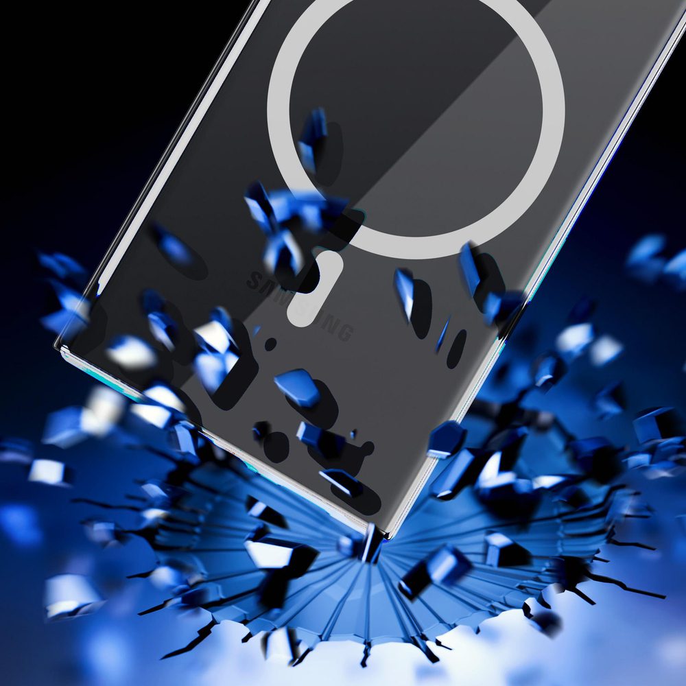 3mk Clear MagCase for Samsung Galaxy S24 Ultra - transparenteng