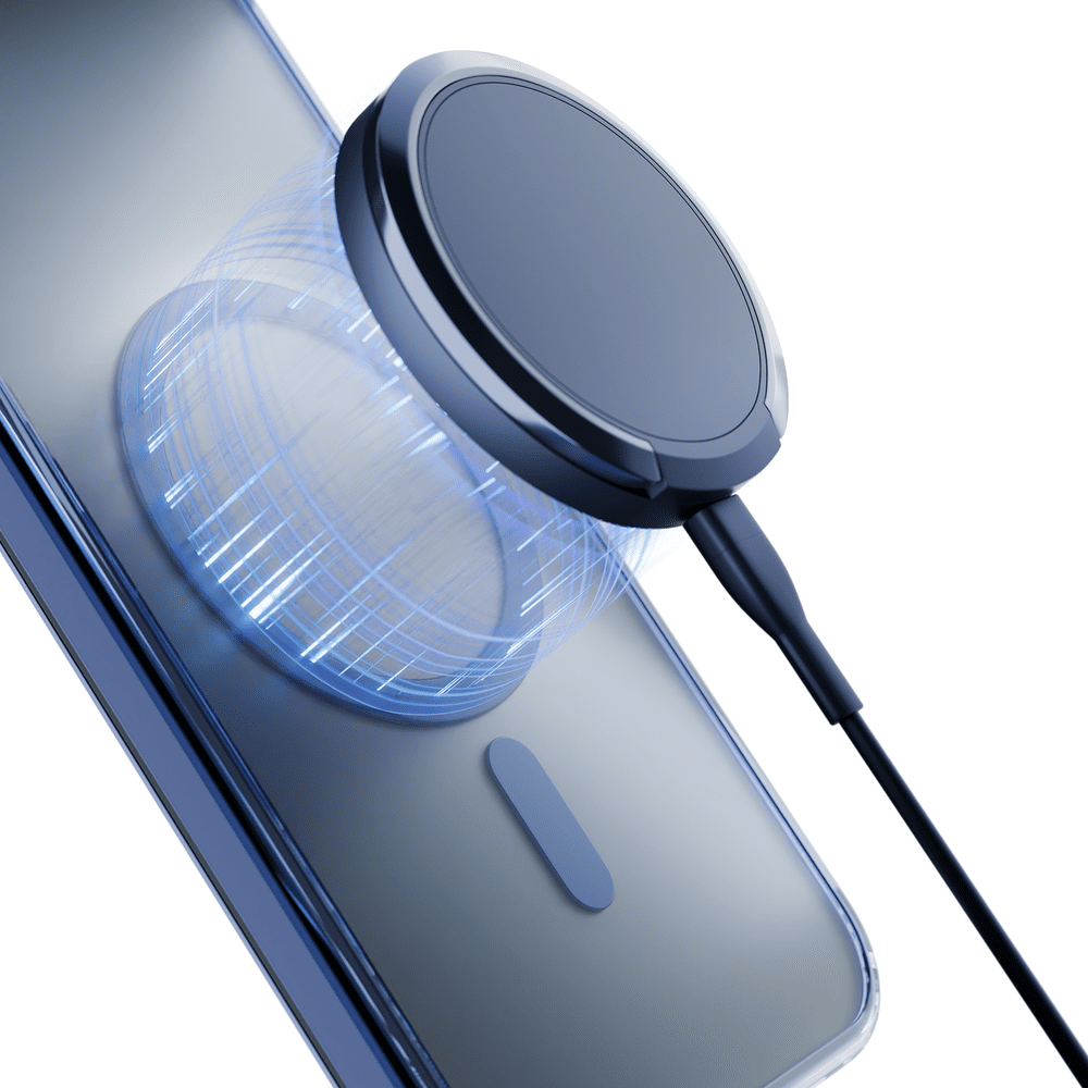 182148_5 3mk Frosty MagCase Blue Case for Apple iPhone 15 Pro - Blueeng