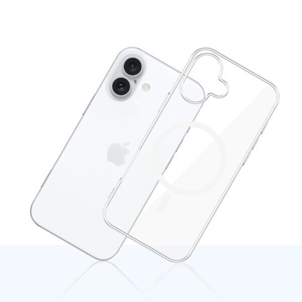 182306_10 3mk Clear MagCase for Apple iPhone 16 - transparenteng