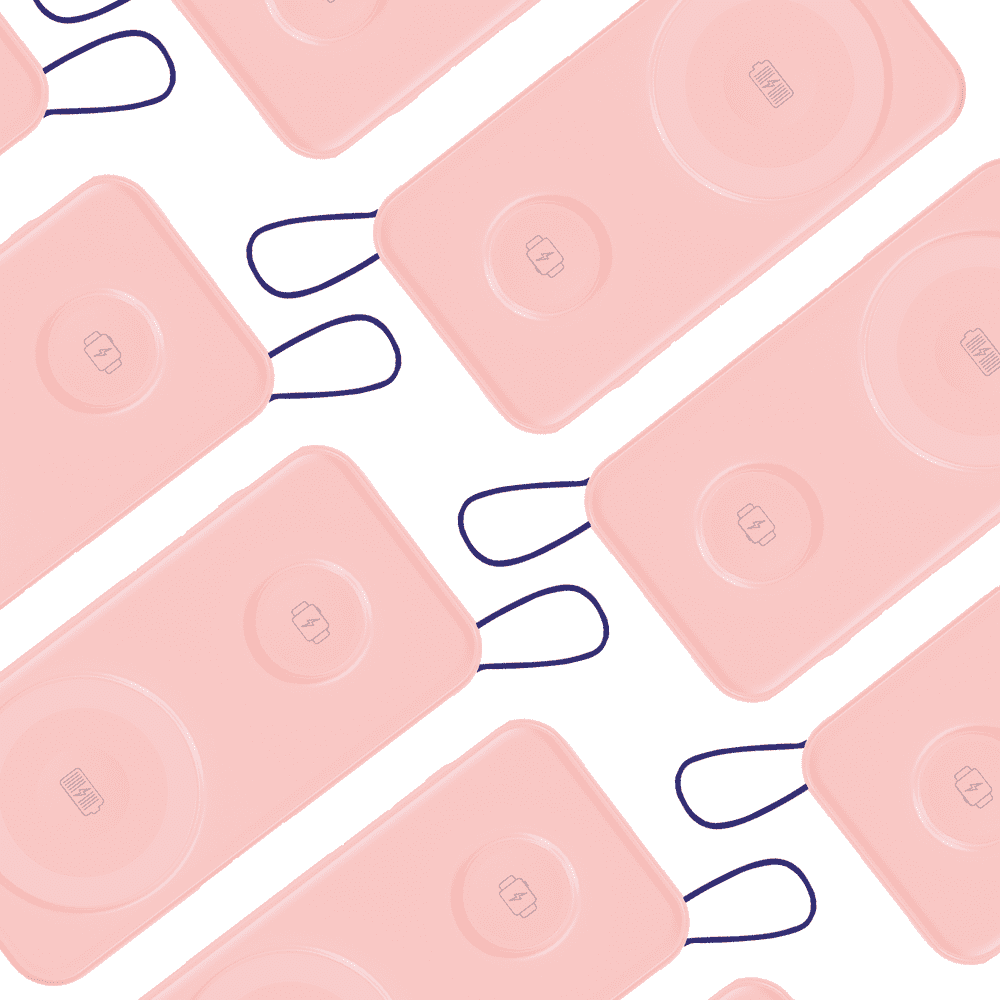 182393_6 Powerbank 3mk PastelUp 10,000mAh 22.5W USB 1A1C - pinkeng