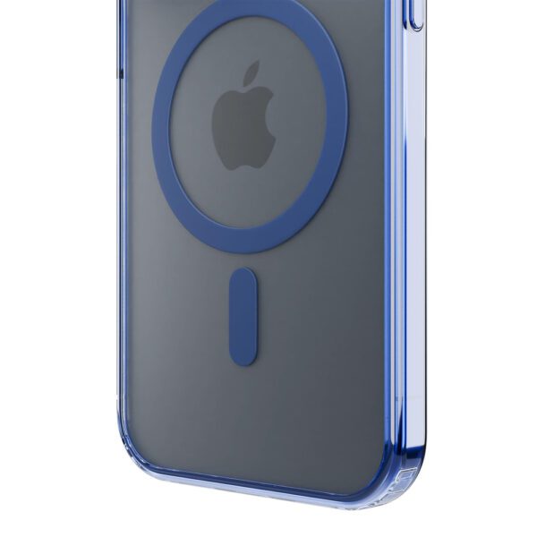 182429_2 3mk Frosty MagCase Blue Case for Apple iPhone 14 - Transparenteng
