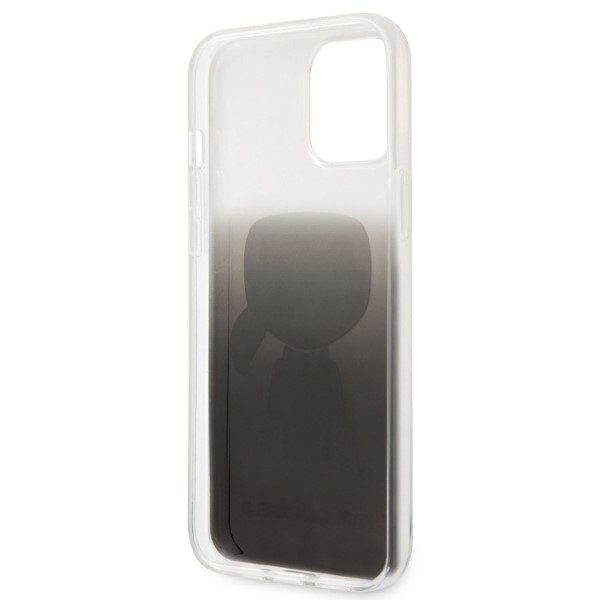 187299_9 Karl Lagerfeld KLHCP12LTRDFKBK iPhone 12 Pro Max 6.7" black/black hardcase Gradient Ikonik Karleng