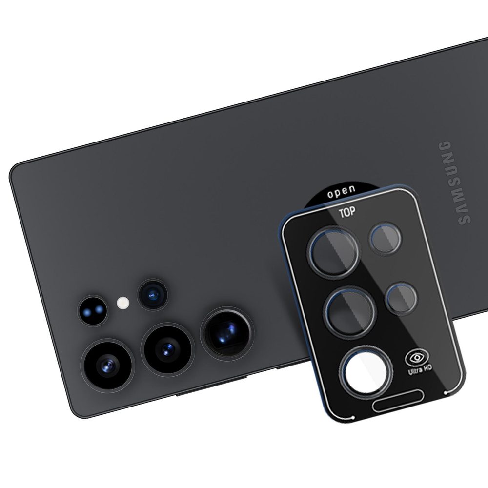 3mk Lens Protection Pro Black Camera Lens Glass for Samsung Galaxy S25 Ultraeng