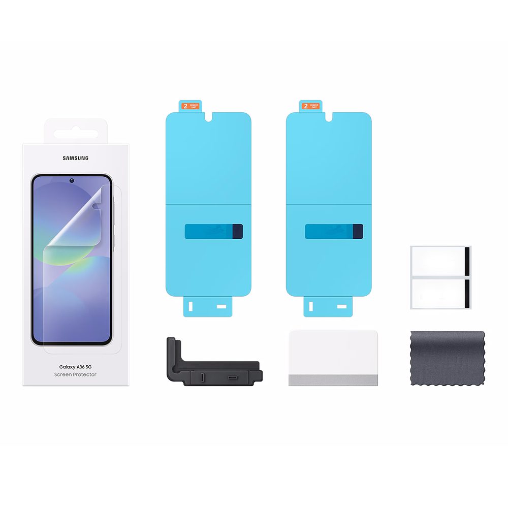 Samsung Screen Protector EF-UA366CTEGWW protective film for the Samsung Galaxy A36 5G screeneng