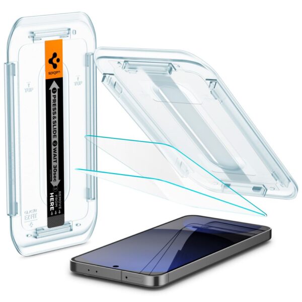 CREATOR: gd-jpeg v1.0 (using IJG JPEG v62), quality = 80 Spigen Glas.tR EZ Fit Tempered Glass for Samsung Galaxy S24 FE (2 pcs.)eng