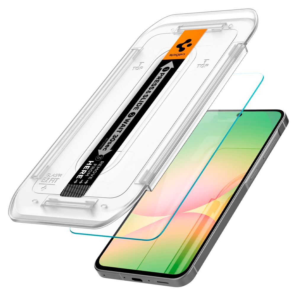 CREATOR: gd-jpeg v1.0 (using IJG JPEG v62), quality = 80 Spigen Glas.tR EZ Fit Tempered Glass for Samsung Galaxy S24 FE (2 pcs.)eng