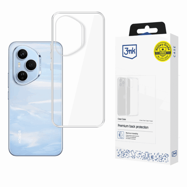 3mk Clear Case for Honor 400 Pro - transparenteng