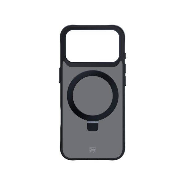 3mk Smoke Case Mag&Stand for iPhone 17 Pro - Blackeng