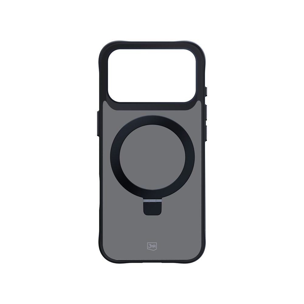 3mk Smoke Case Mag&Stand for iPhone 17 Pro - Blackeng