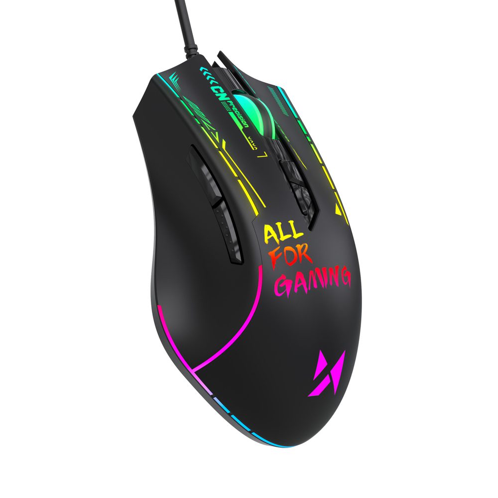Wozinsky WMGK-7200 Wired Optical Gaming Mouse 7200 DPI - Blackeng