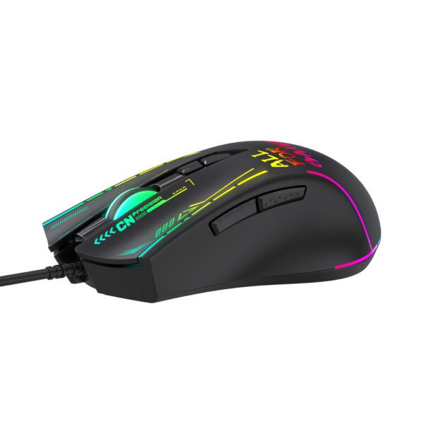 Wozinsky WMGK-7200 Wired Optical Gaming Mouse 7200 DPI - Blackeng