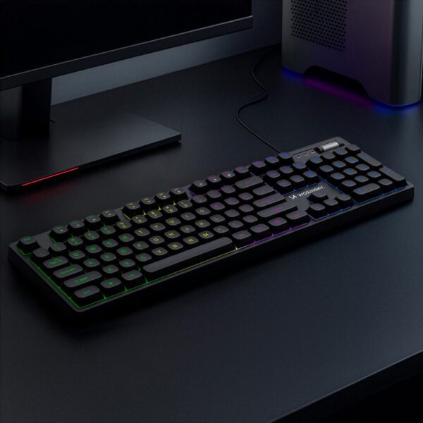 195589_5 Wozinsky WKG-200 rainbow membrane gaming keyboard with scroll wheel - blackeng