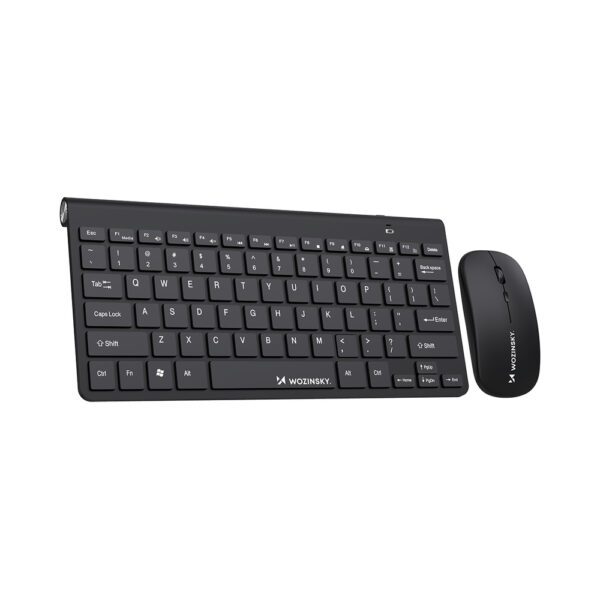 195652_1 Wozinsky Wireless Keyboard + Compact Mouse Set - Blackeng