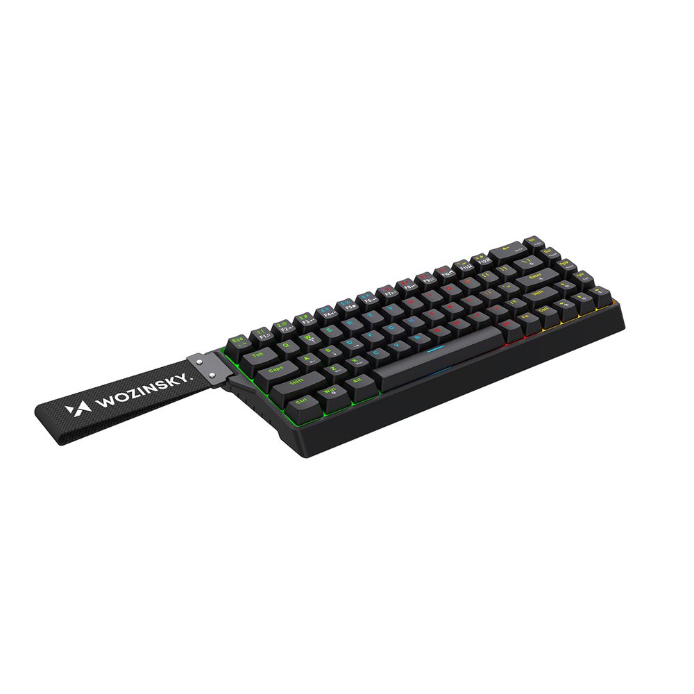 195653_4 Wozinsky WKGP-1165 Mechanical Gaming Keyboard with RGB Backlight - Blackeng