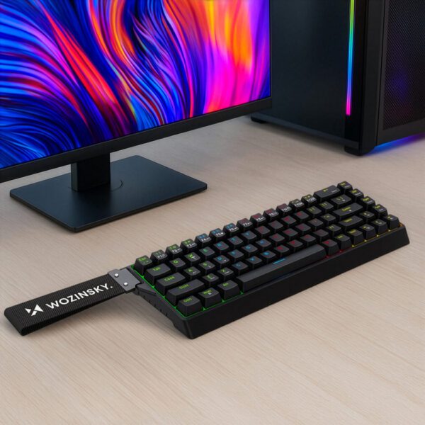 195653_8 Wozinsky WKGP-1165 Mechanical Gaming Keyboard with RGB Backlight - Blackeng