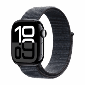 Watch Apple Watch Series 10 GPS 42mm Jet Black Aluminium Case with Sport Loop - Black