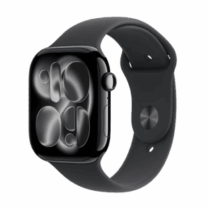 Watch Apple Watch Series 11 (2025) GPS 46mm Jet Black Aluminium Case with Sport Band M/L - Black